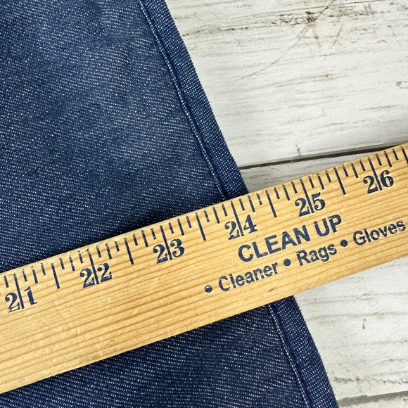 Vtg Carhartt‎ Vest Blue Denim Sherpa Lined Snap USA Men’s Medium Jean Workwear - Picture 11 of 11